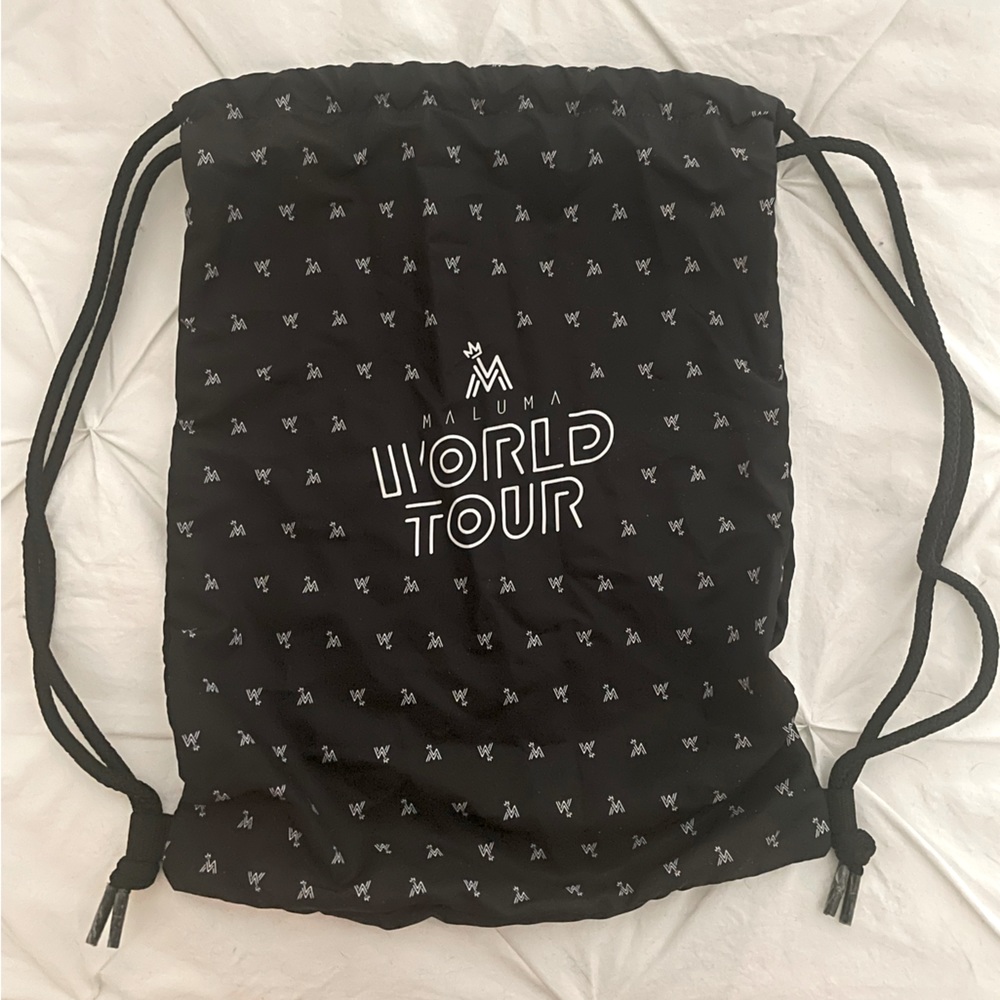 MALUMA WORLD TOUR drawstring bag